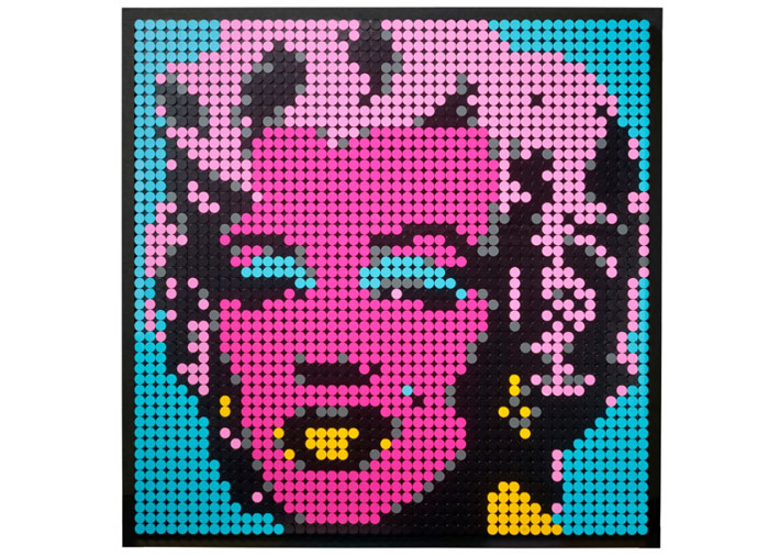 Lego art Andy Warhol's Marilyn Monroe (31197), varsta de la 14 ani la +15 ani [8]