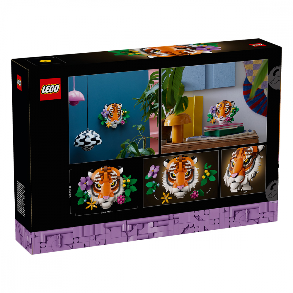  LEGO Art Colectia de fauna – Tigru pentru copii cu varsta de 18 + ani [3]