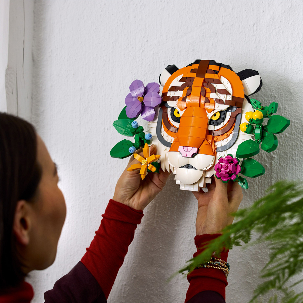  LEGO Art Colectia de fauna – Tigru pentru copii cu varsta de 18 + ani [9]