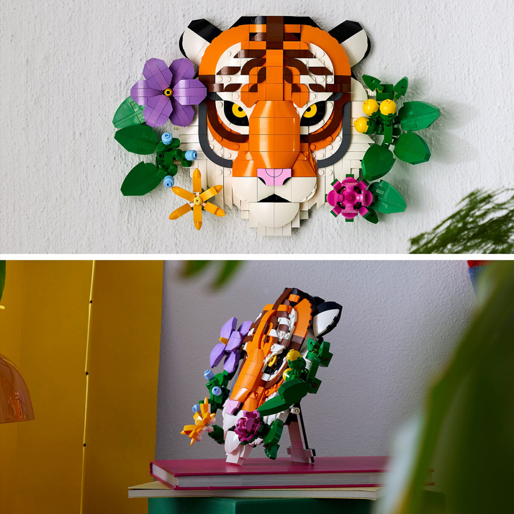  LEGO Art Colectia de fauna – Tigru pentru copii cu varsta de 18 + ani [10]