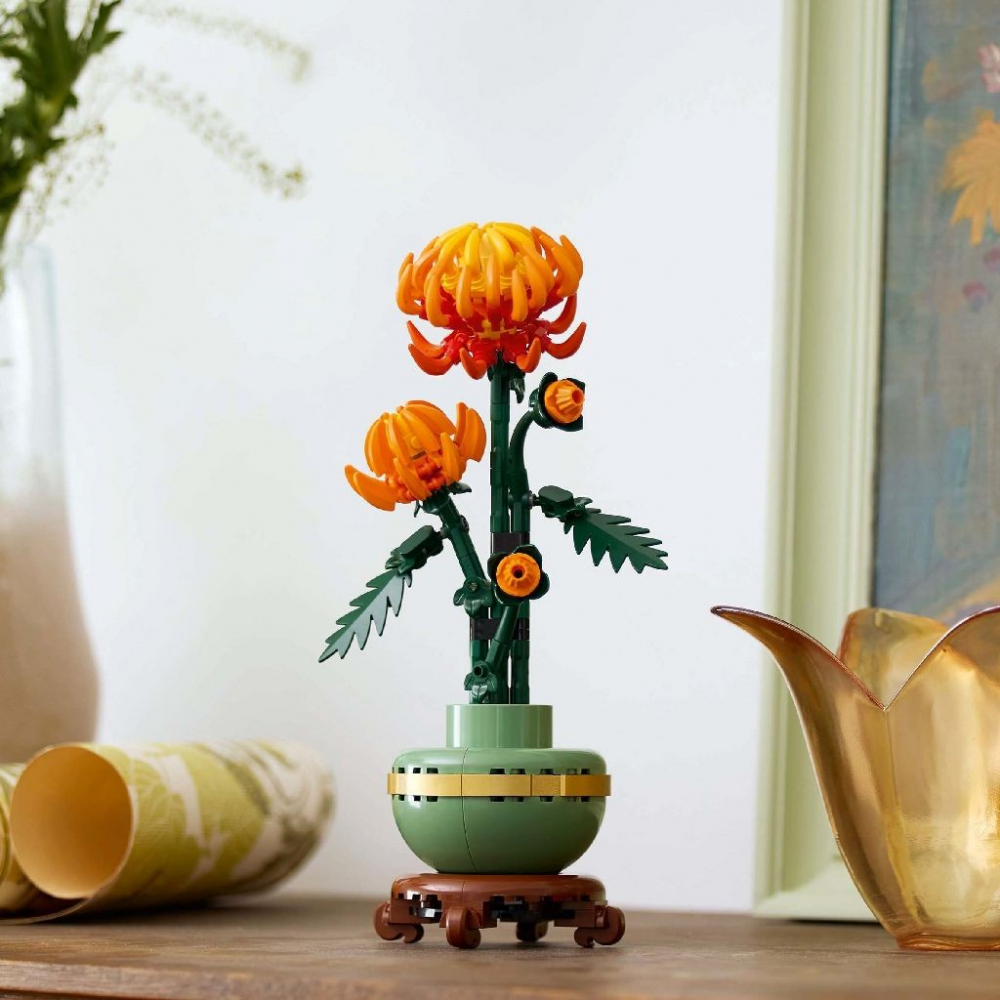 Lego botanical collection crizantema 10368, varsta de la 14 ani la +15 ani [5]