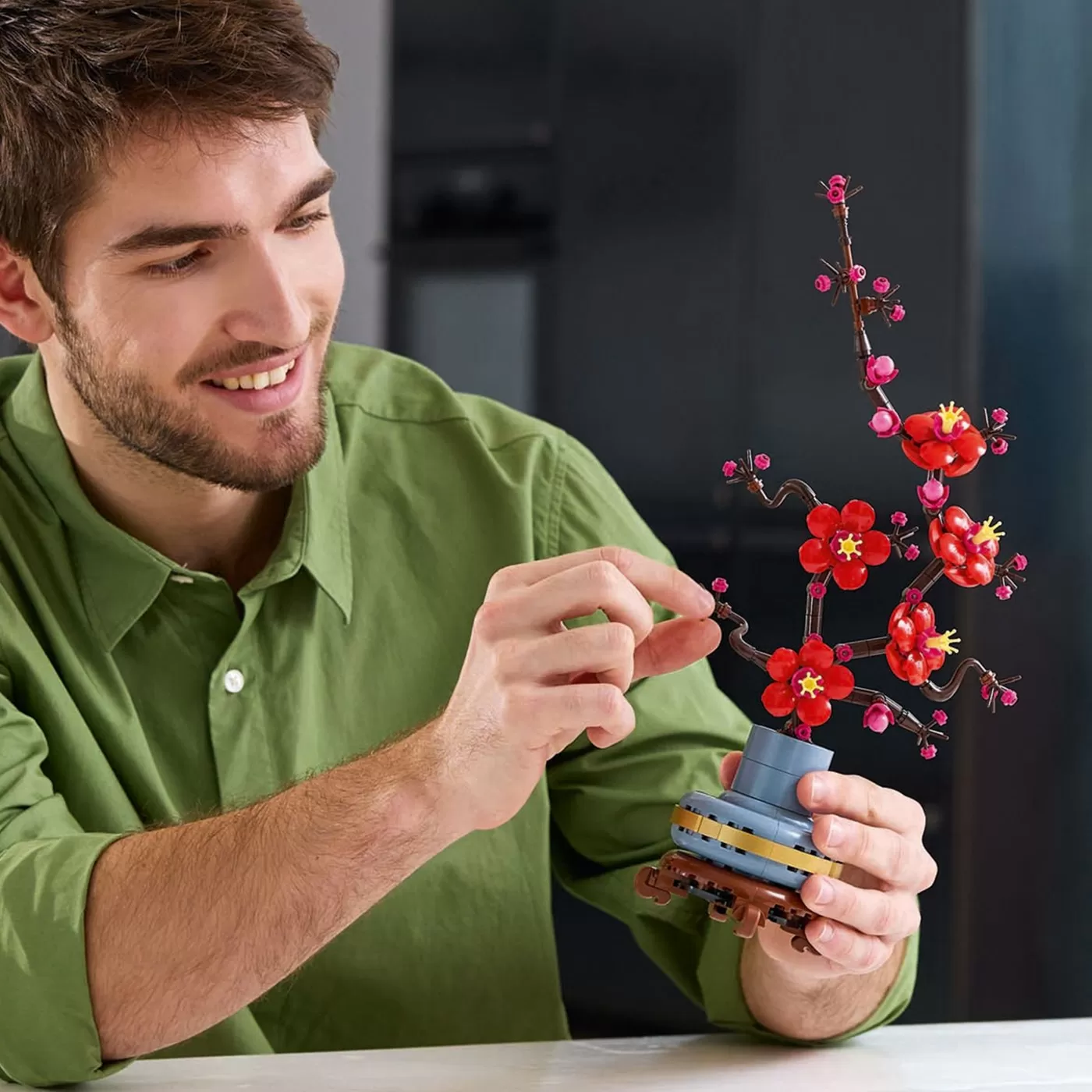 Lego botanical collection flori de prun 10369, varsta de la 14 ani la +15 ani [6]