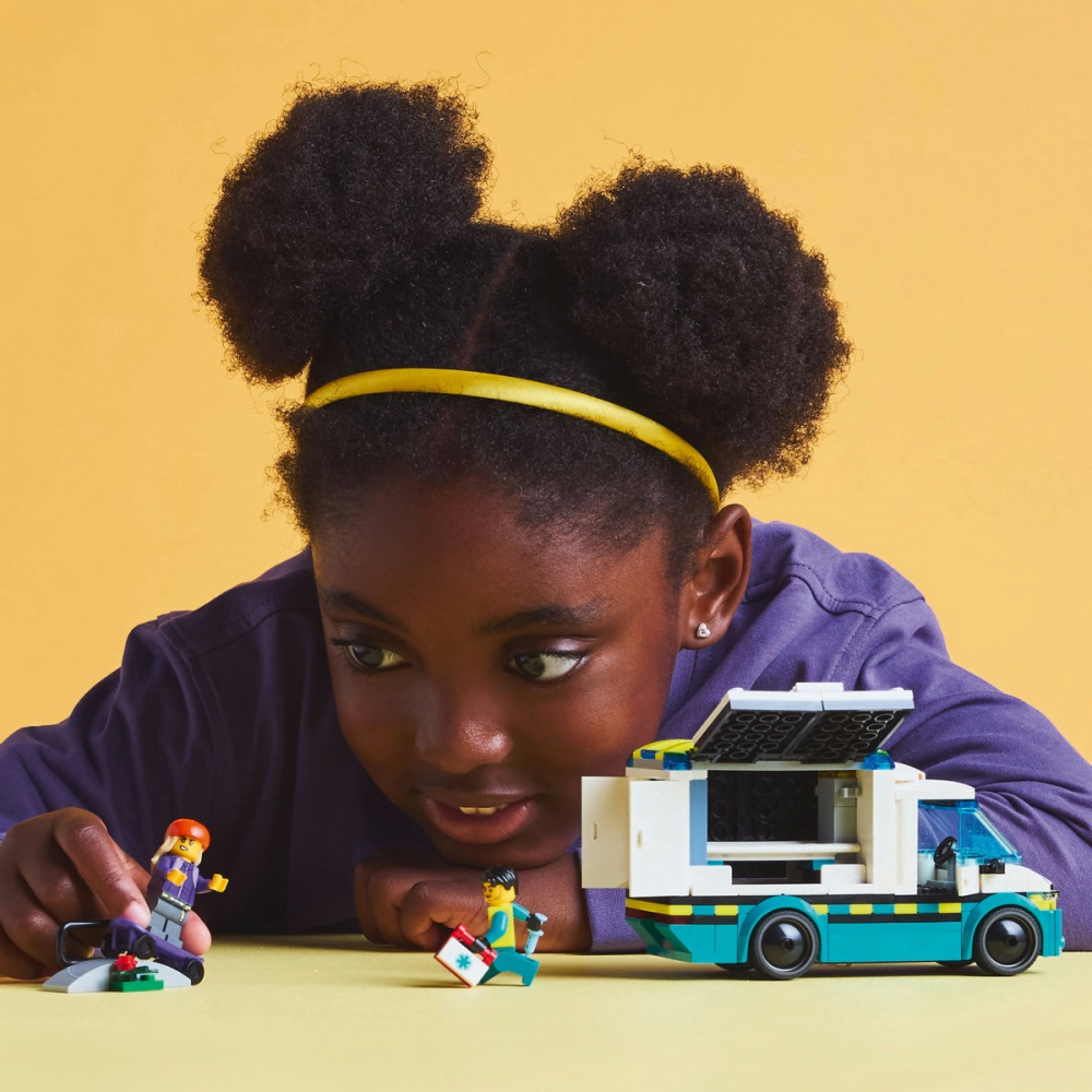 Lego city ambulanta de urgente 60451, varsta de la 5 ani la 7 ani [3]