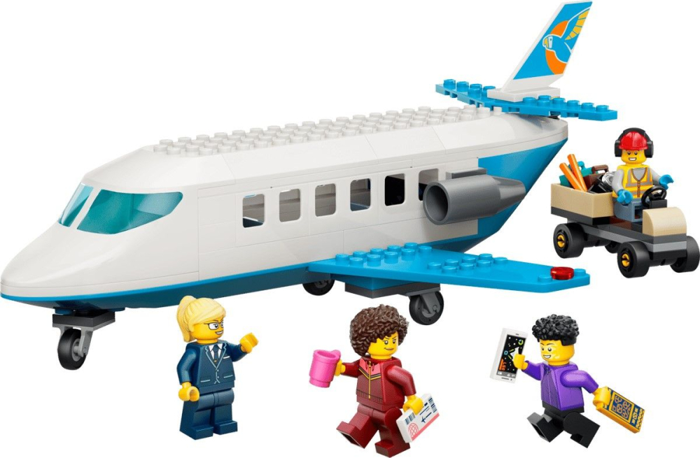 Lego city avion cu reactie pentru pasageri 60492 varsta 4 ani -9 ani [3]