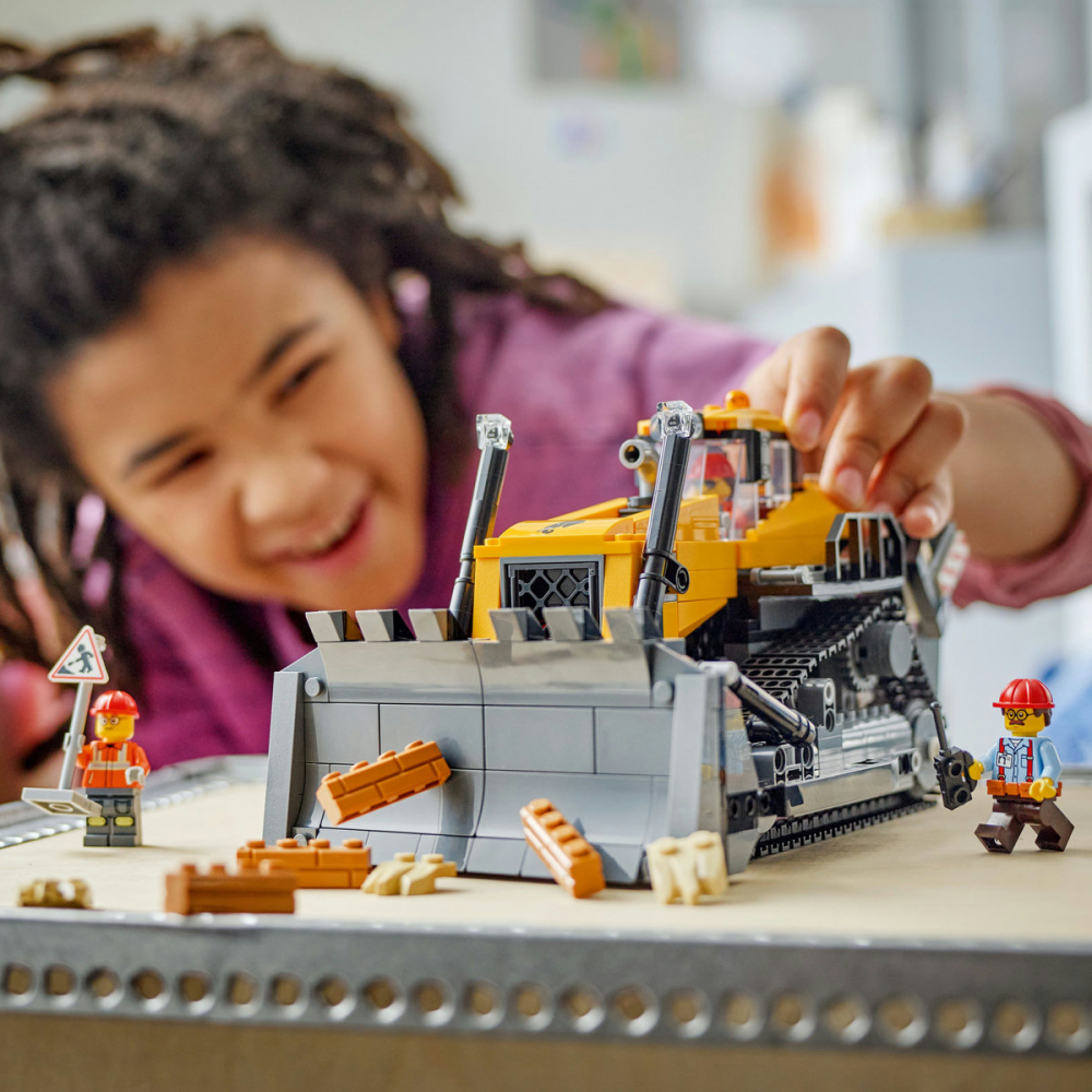  LEGO City Buldozer galben pentru copii cu varsta de 8 + ani [7]