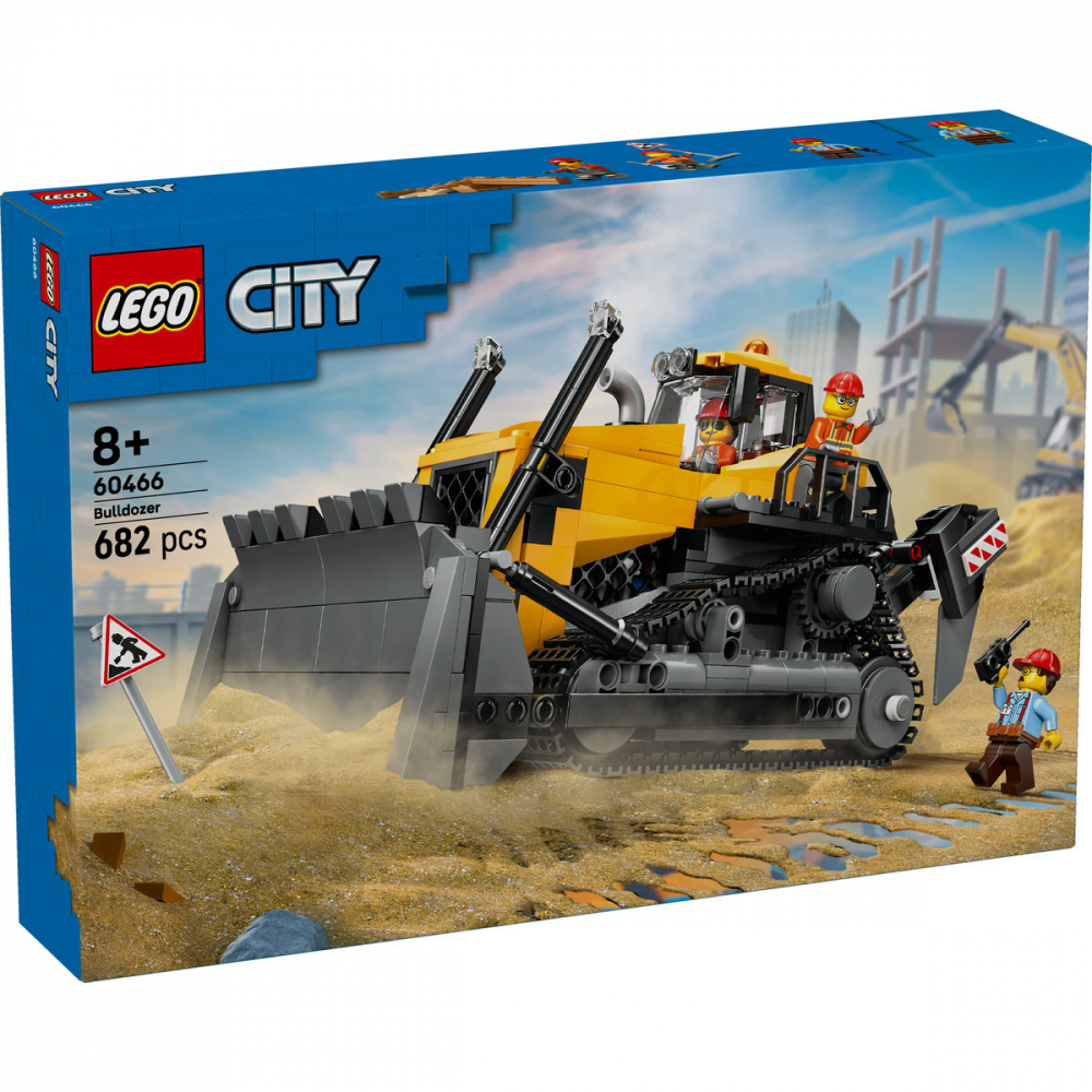  LEGO City Buldozer galben pentru copii cu varsta de 8 + ani [2]