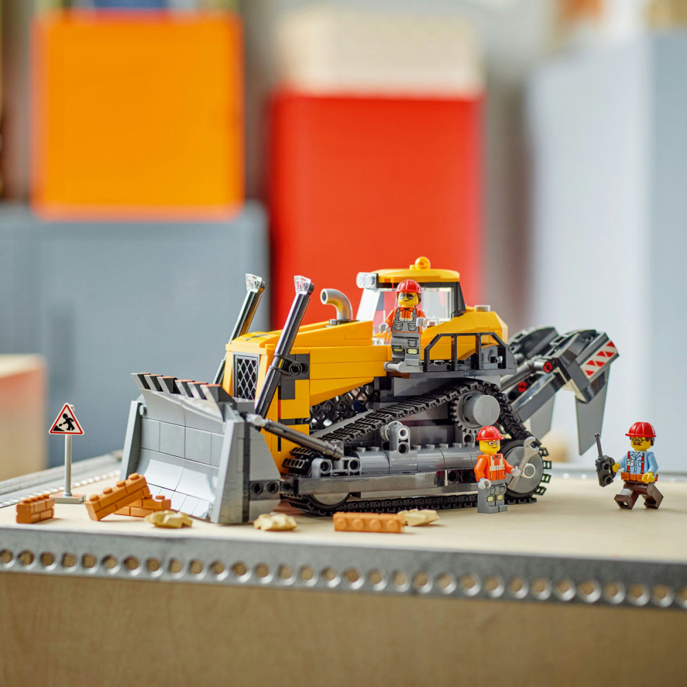  LEGO City Buldozer galben pentru copii cu varsta de 8 + ani [8]
