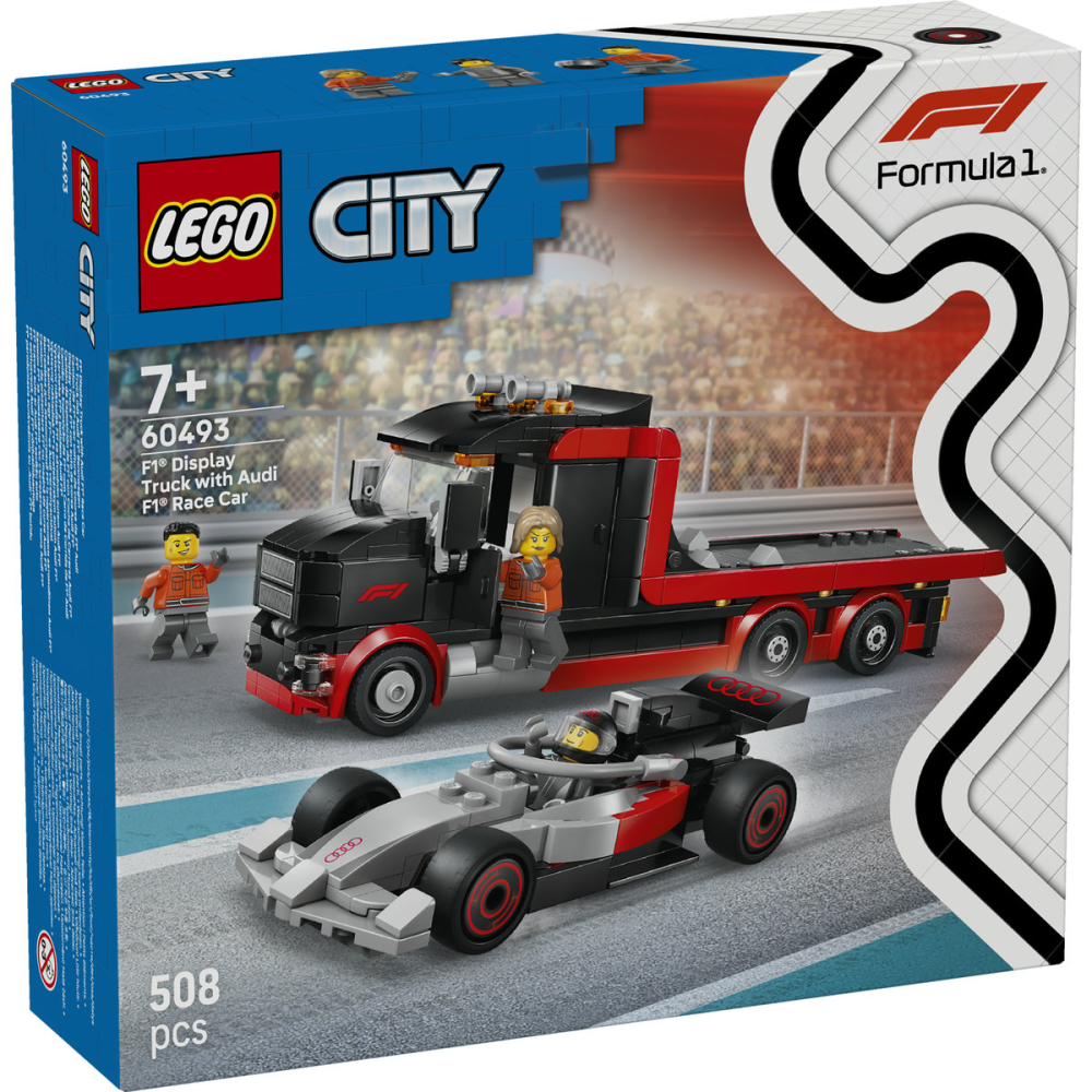  LEGO City  Camion de prezentare F1® cu mașină de curse Audi F1 varsta  7 + ani [2]