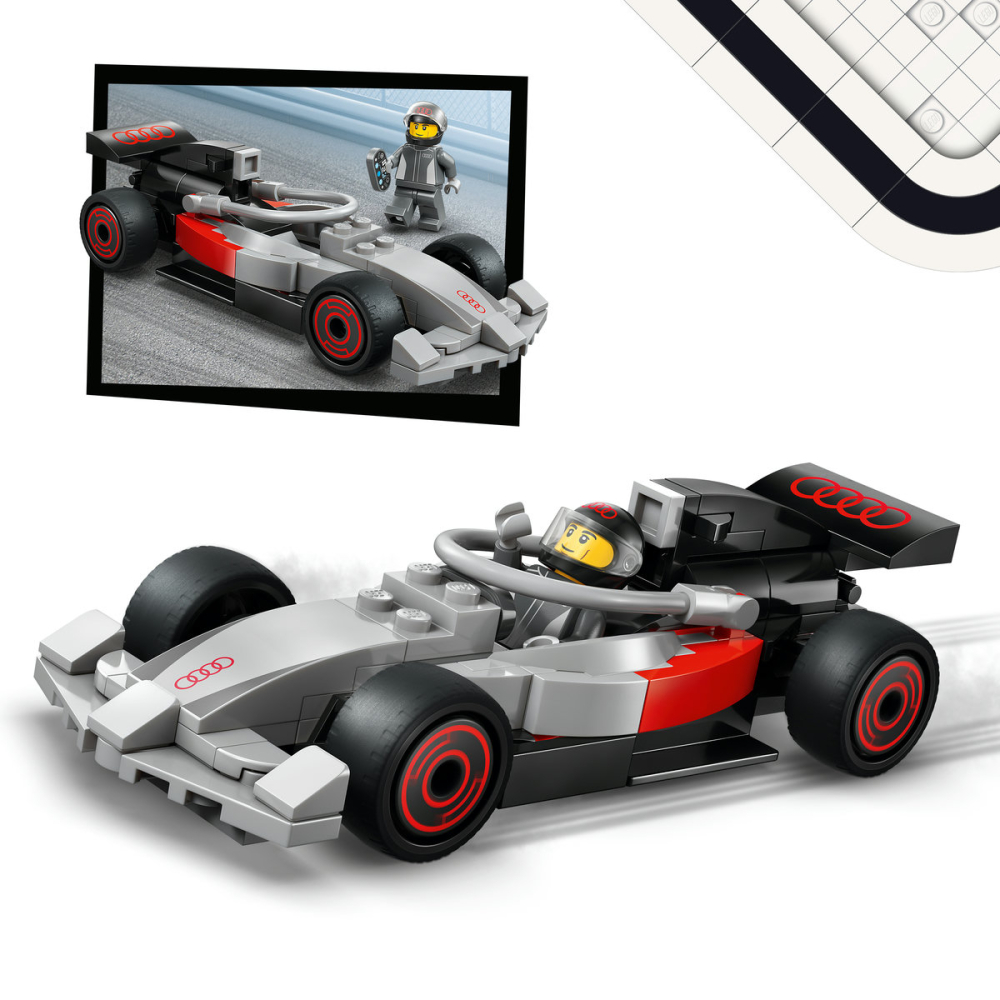  LEGO City  Camion de prezentare F1® cu mașină de curse Audi F1 varsta  7 + ani [5]