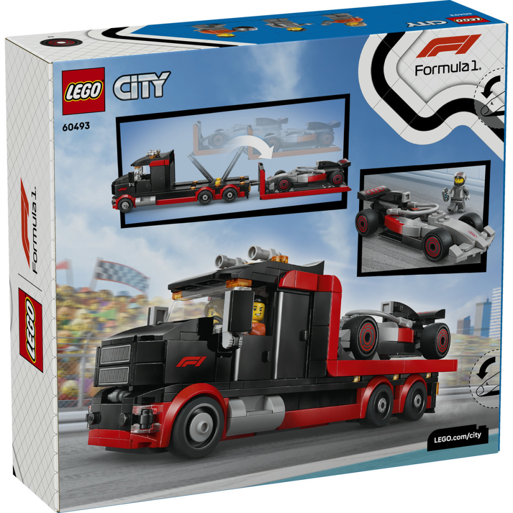  LEGO City  Camion de prezentare F1® cu mașină de curse Audi F1 varsta  7 + ani [3]