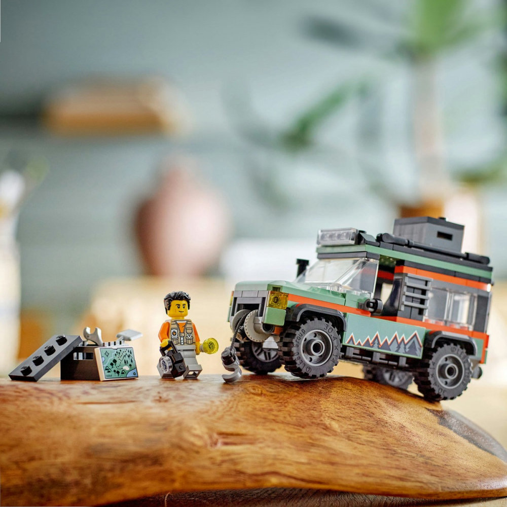 Lego city camioneta 4x4 off-road 60447, varsta de la 6 ani la 8 ani [5]