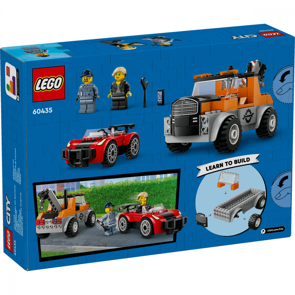 LEGO City Camioneta de tractare si masina sport, varsta de la 4 ani la 7 ani [3]