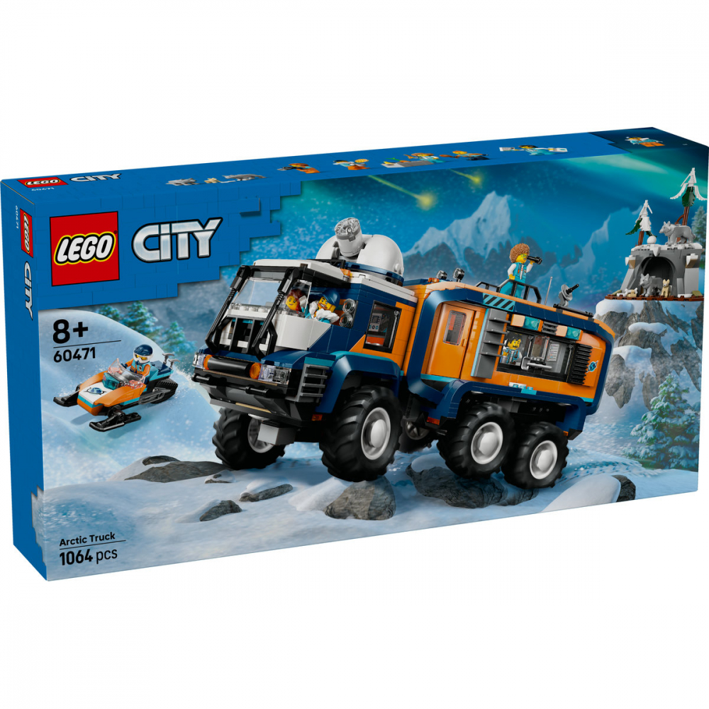  LEGO City Camionul laborator stiintific al exploratorilor arctici pentru copii cu varsta de 8 + ani [2]