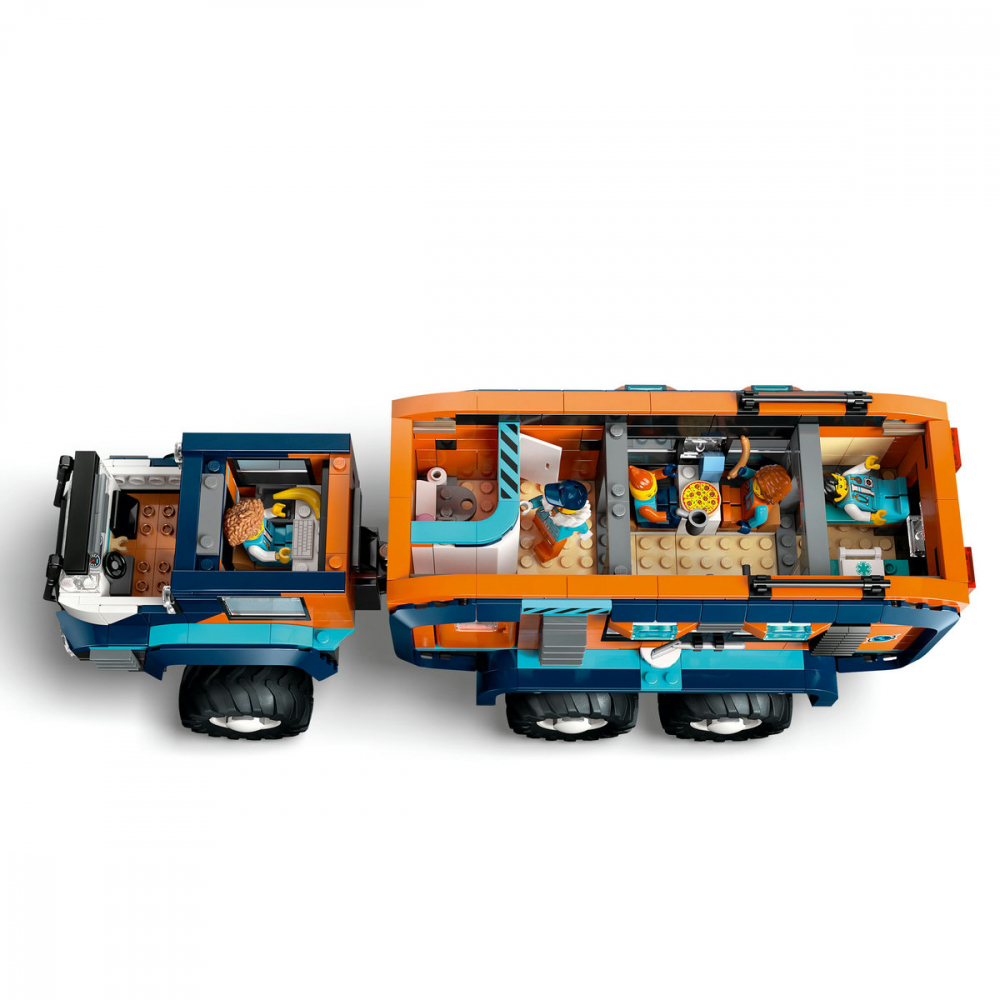  LEGO City Camionul laborator stiintific al exploratorilor arctici pentru copii cu varsta de 8 + ani [5]