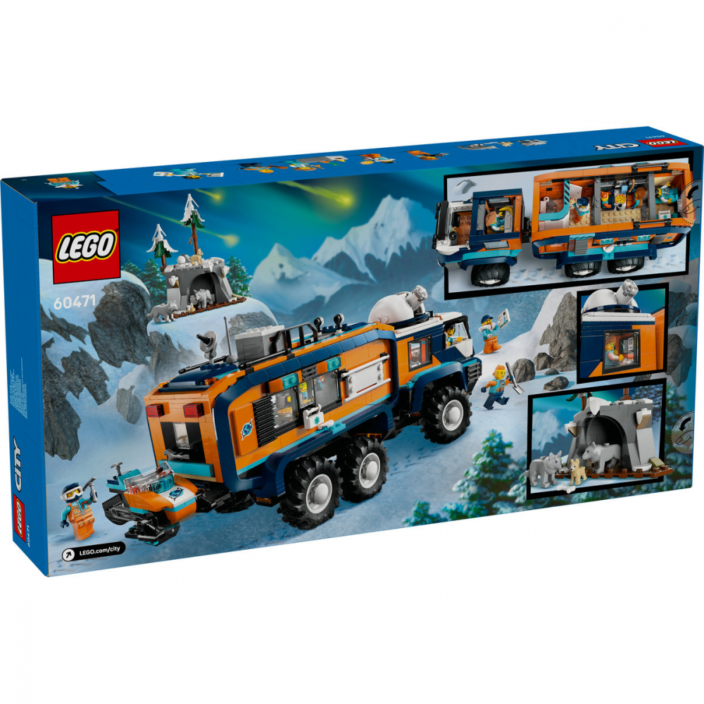  LEGO City Camionul laborator stiintific al exploratorilor arctici pentru copii cu varsta de 8 + ani [3]