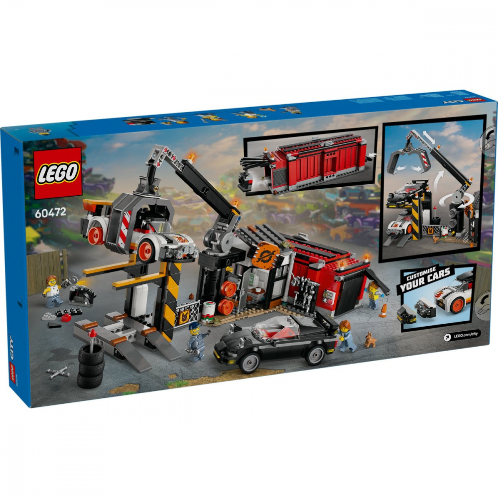 Lego city cimitir de masini vechi 60472, varsta de la 7 ani la 9 ani [8]