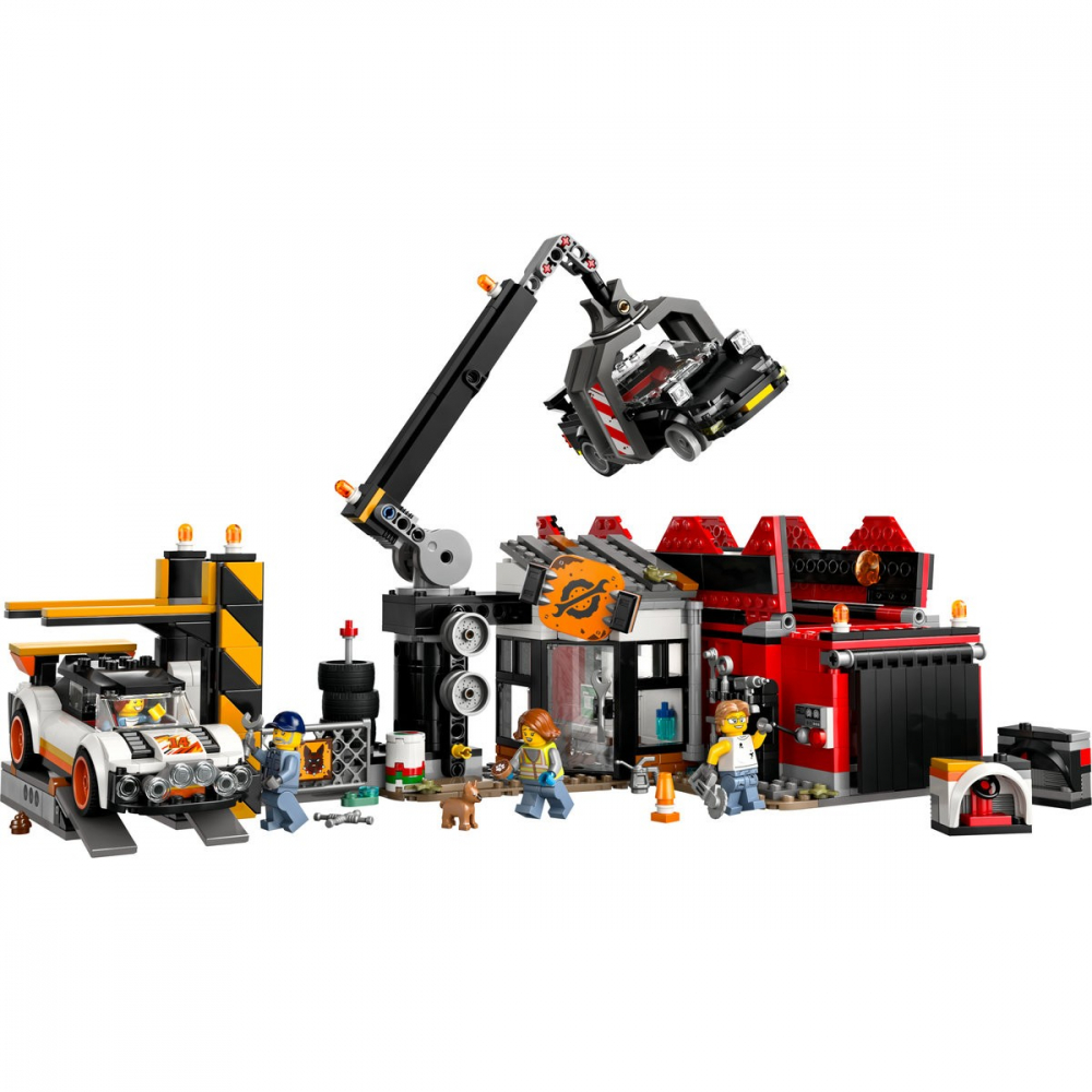 Lego city cimitir de masini vechi 60472, varsta de la 7 ani la 9 ani [2]
