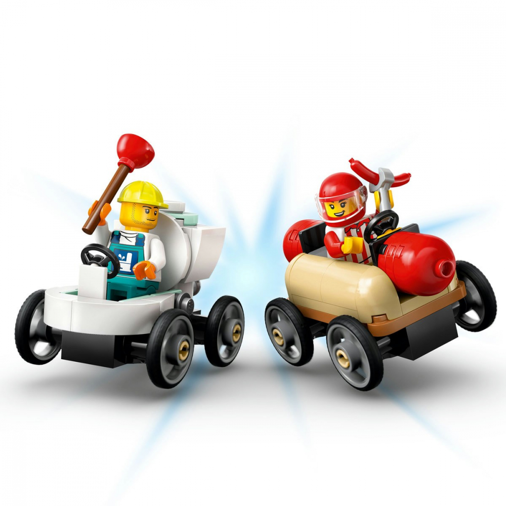 Lego city fara limite: rampa pentru curse de masini 60460, varsta de la 6 ani la 8 ani [6]