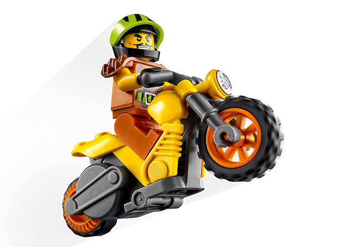 Lego city Motocicleta de cascadorii cu impact, varsta de la 5 ani la 12 ani [4]