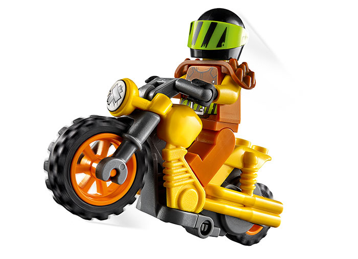 Lego city Motocicleta de cascadorii cu impact, varsta de la 5 ani la 12 ani [7]