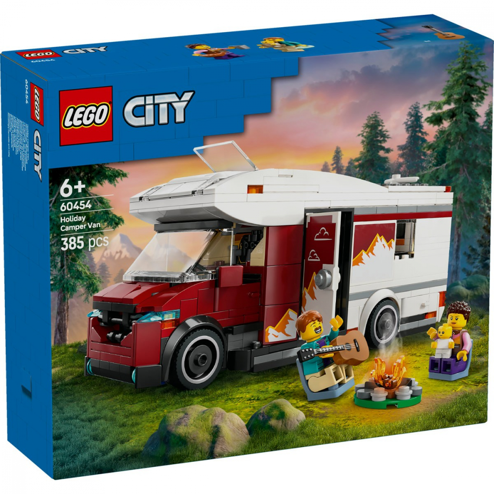 Lego city rulota pentru aventuri de vacanta 60454, varsta de la 6 ani la 8 ani [1]