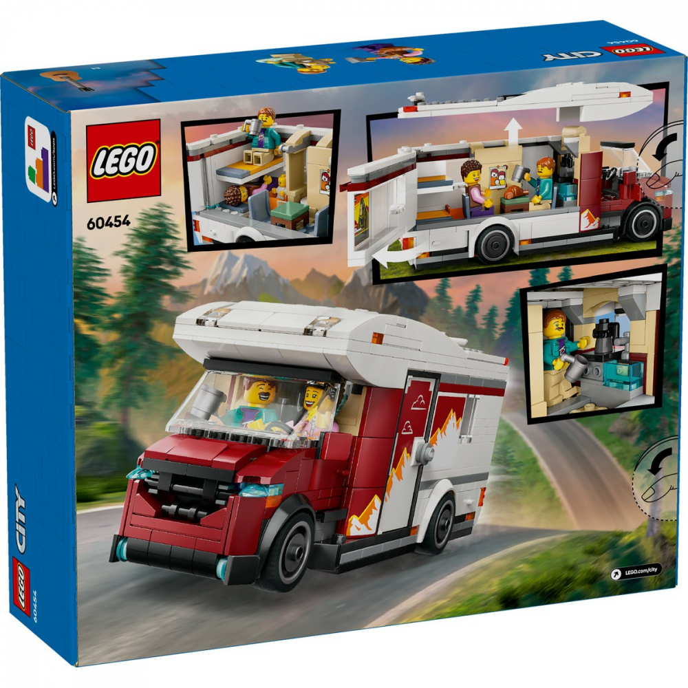 Lego city rulota pentru aventuri de vacanta 60454, varsta de la 6 ani la 8 ani [8]