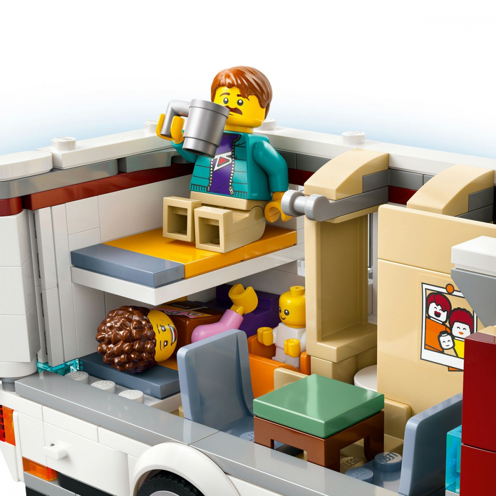 Lego city rulota pentru aventuri de vacanta 60454, varsta de la 6 ani la 8 ani [6]