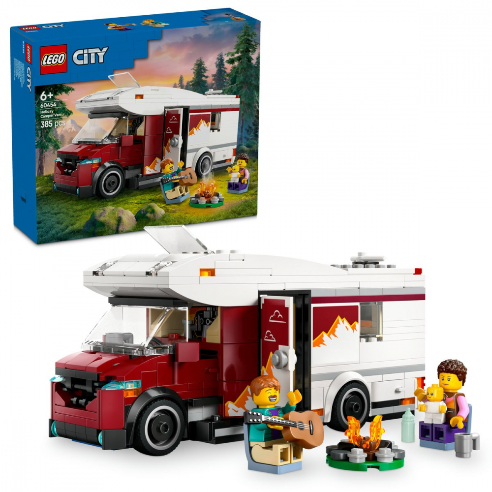 Lego city rulota pentru aventuri de vacanta 60454, varsta de la 6 ani la 8 ani [9]