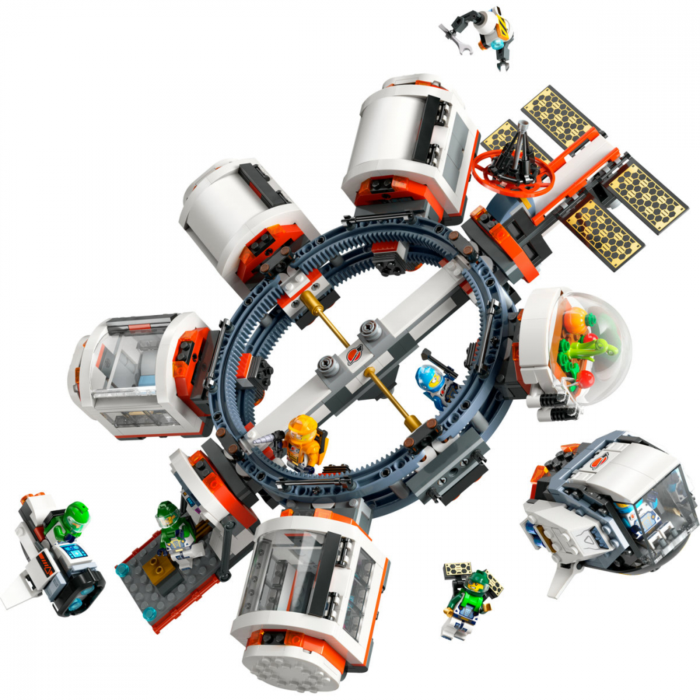 LEGO City Statie spatiala modulara, varsta de la 7 ani la 10 ani [7]