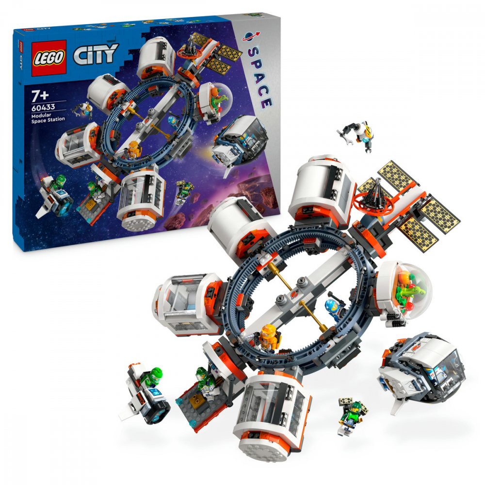 LEGO City Statie spatiala modulara, varsta de la 7 ani la 10 ani [1]