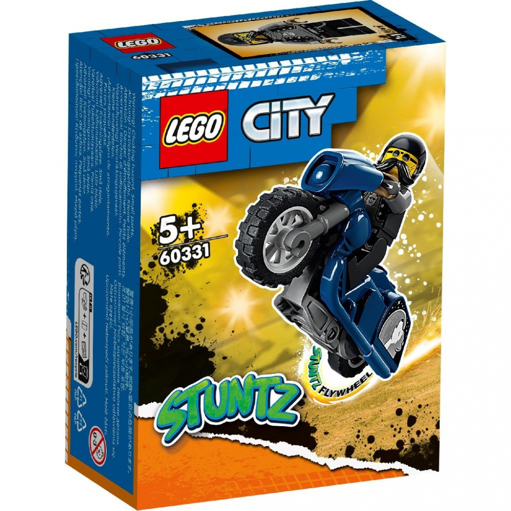 Lego city stuntz motocicleta de cascadorii 60331, varsta de la 5 ani la 12 ani [1]
