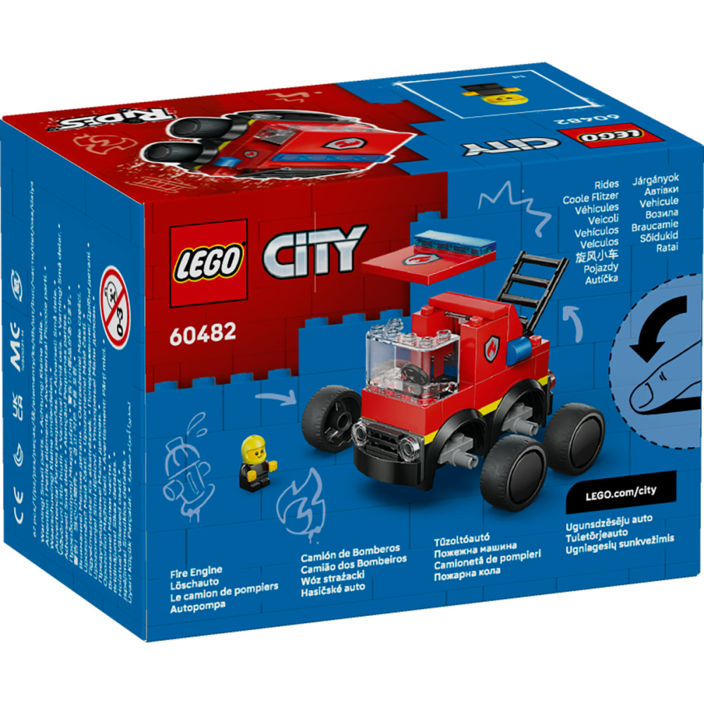  LEGO City  Vehicule – Camionetă de pompieri copii cu varsta 5 + ani [3]