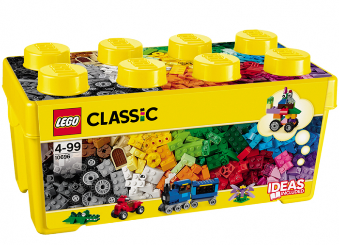 LEGO Classic: Cutie medie de constructie creativa 10696, 4 ani+, 484 piese, varsta de la 4 ani la +15 ani [8]