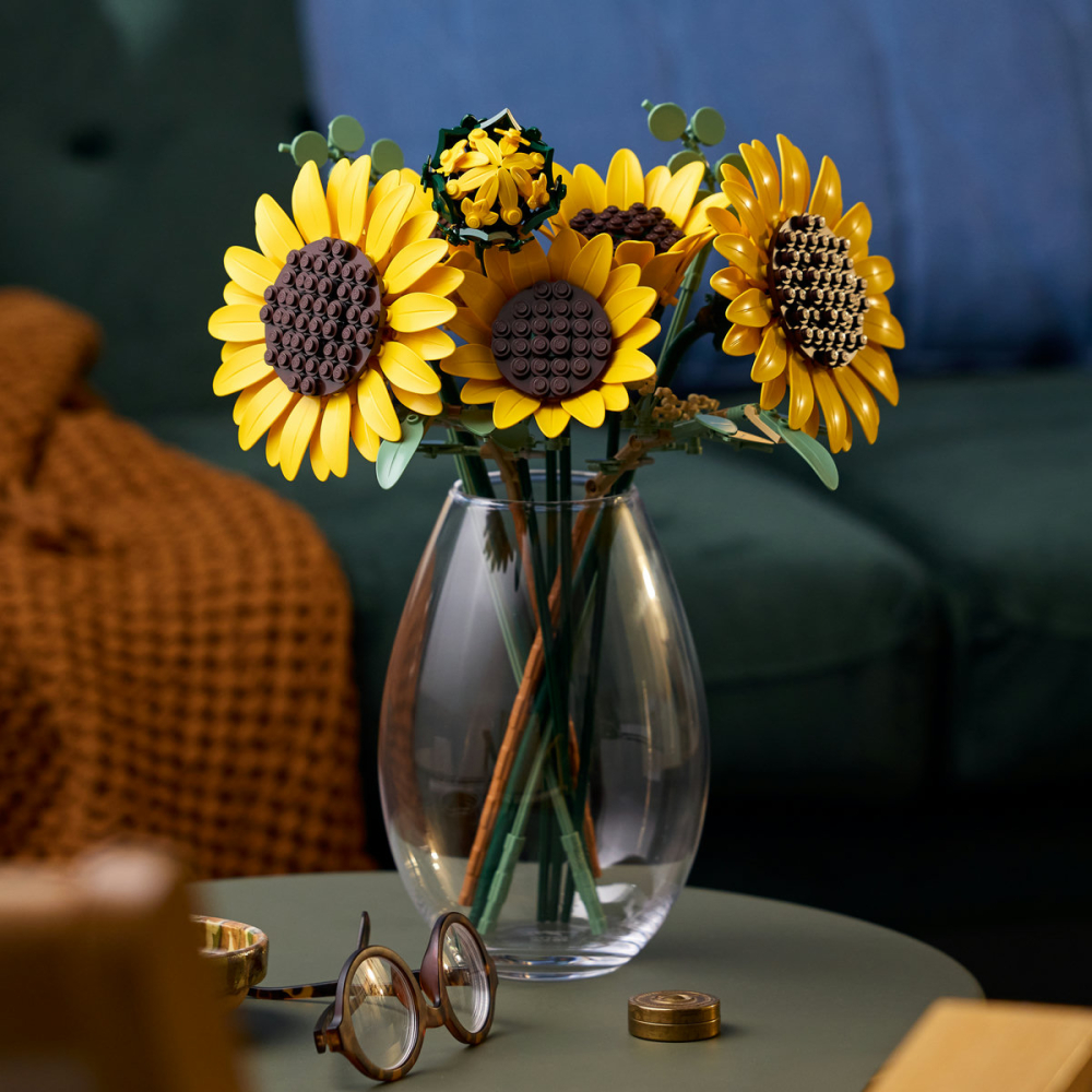  LEGO Colectia Botanica  Buchet de floarea soarelui varsta  18 + ani [9]