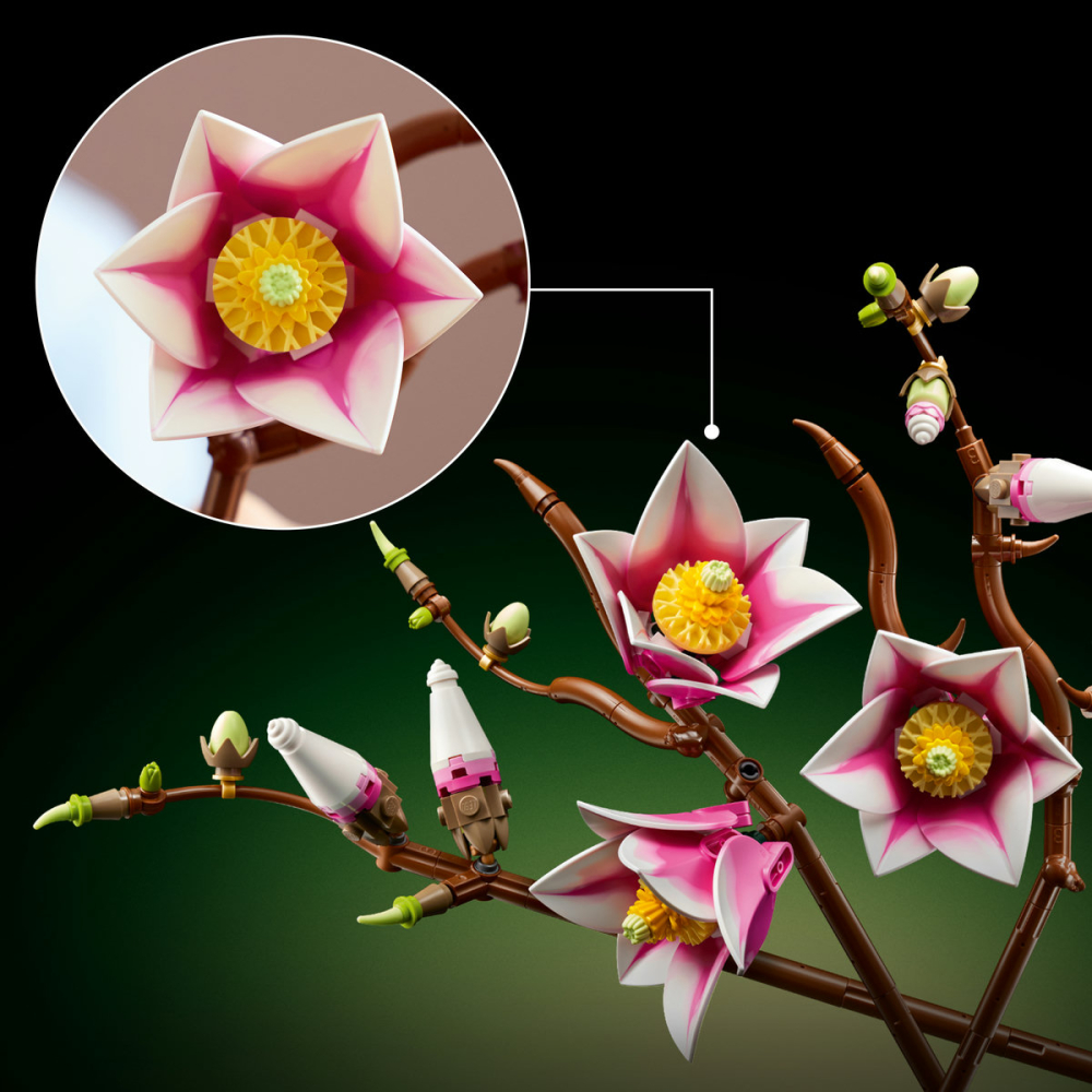  LEGO Colectia Botanica  Ramuri de magnolie varsta  18 + ani [5]