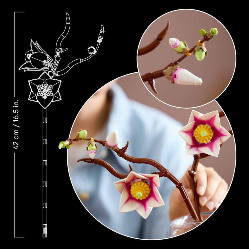  LEGO Colectia Botanica  Ramuri de magnolie varsta  18 + ani [6]