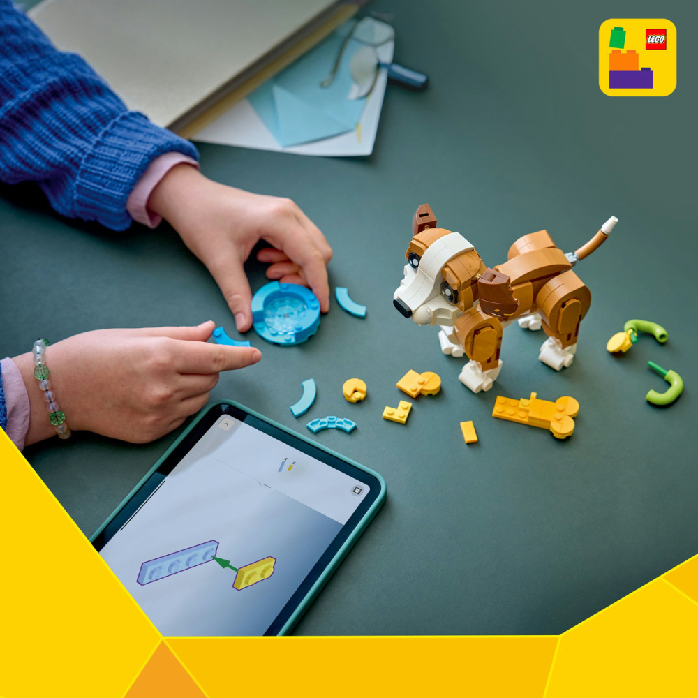  LEGO Creator  Animale adorabile: Cățeluș jucăuș copii cu varsta 8 + ani [6]