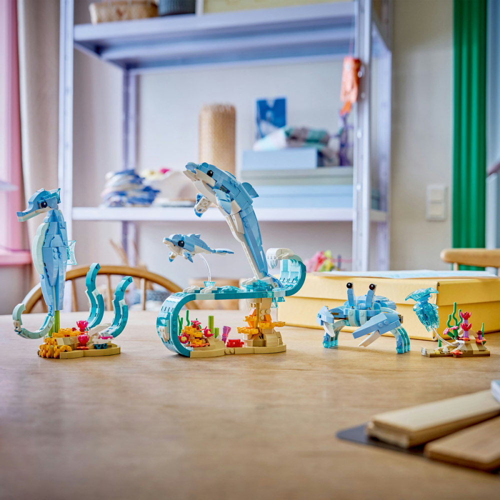  LEGO Creator  Animale marine: Delfini superbi copii cu varsta 9 + ani [8]