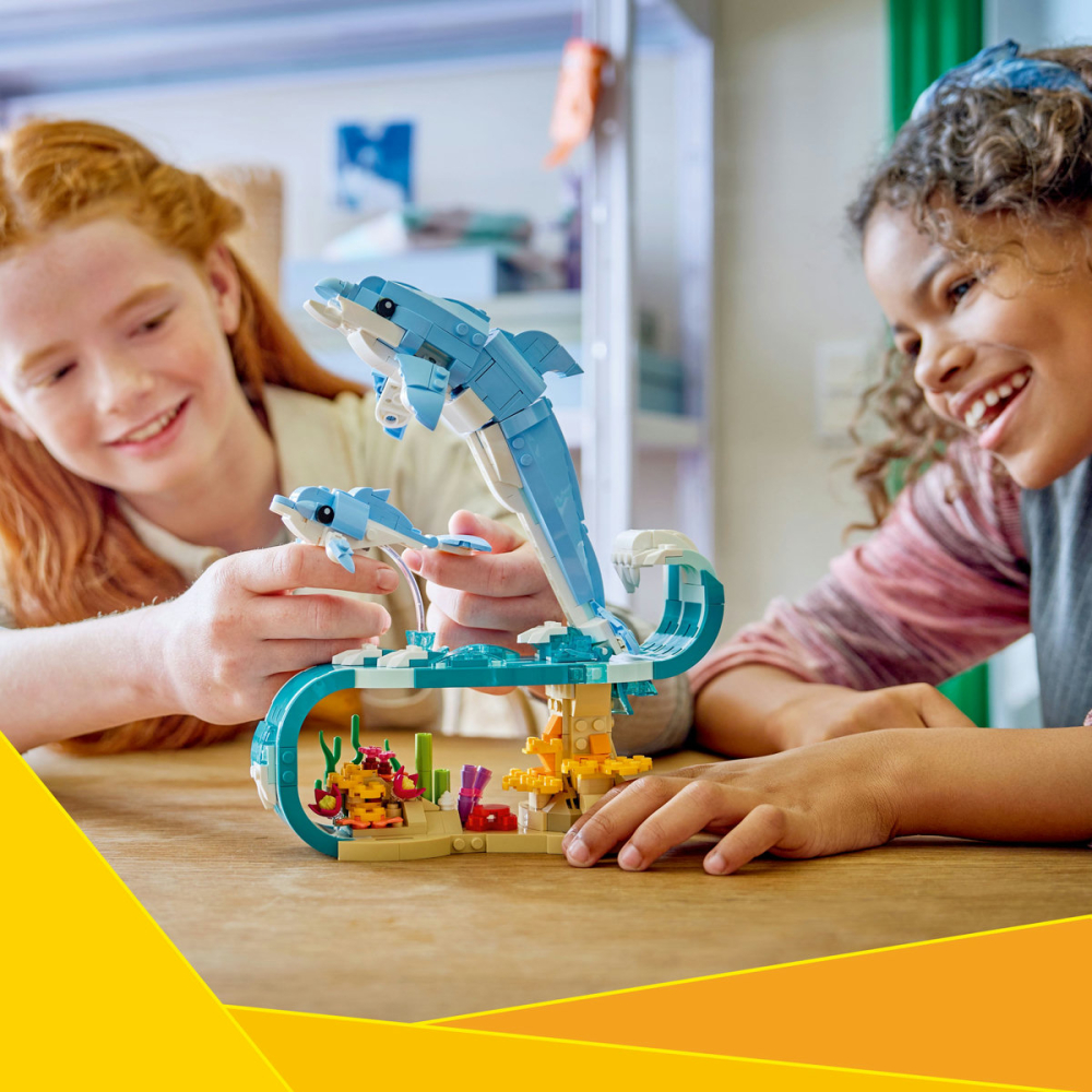  LEGO Creator  Animale marine: Delfini superbi copii cu varsta 9 + ani [7]