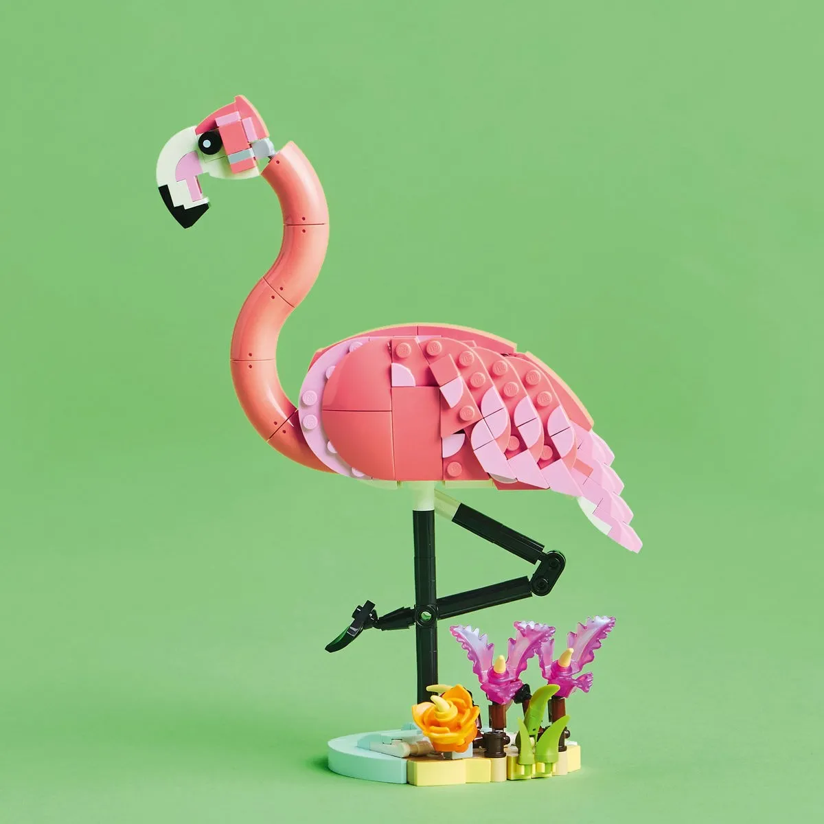 Lego creator animale salbatice flamingo roz 31170, varsta de la 8 ani la 12 ani [7]