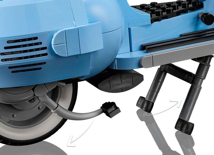 Lego creator expert Vespa 125, varsta de la 14 ani la +15 ani [7]