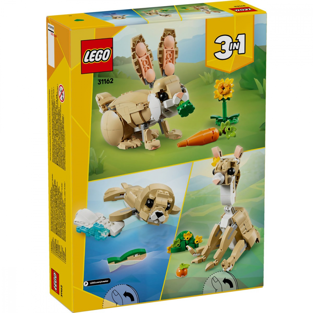 Lego creator iepuras dragalas 31162, varsta de la 8 ani la 10 ani [8]