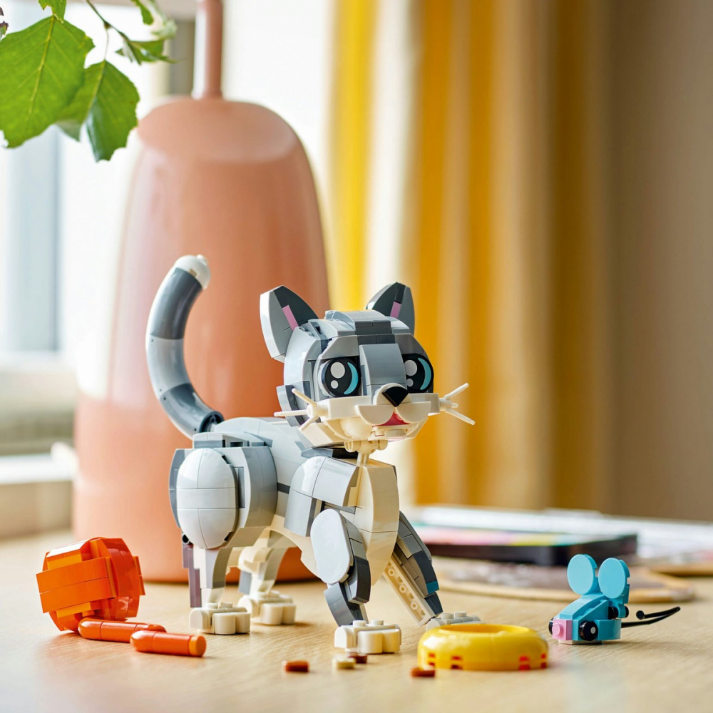 Lego creator pisica jucausa 31163, varsta de la 8 ani la 10 ani [5]