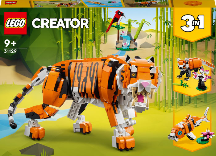 Lego creator Tigru maiestuos, varsta de la 9 ani la +15 ani [2]