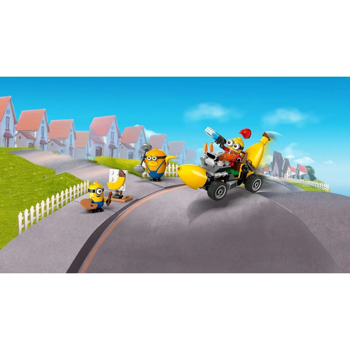 Lego despicable me4 minionii si masina banana 75580, varsta de la 6 ani la 9 ani [5]