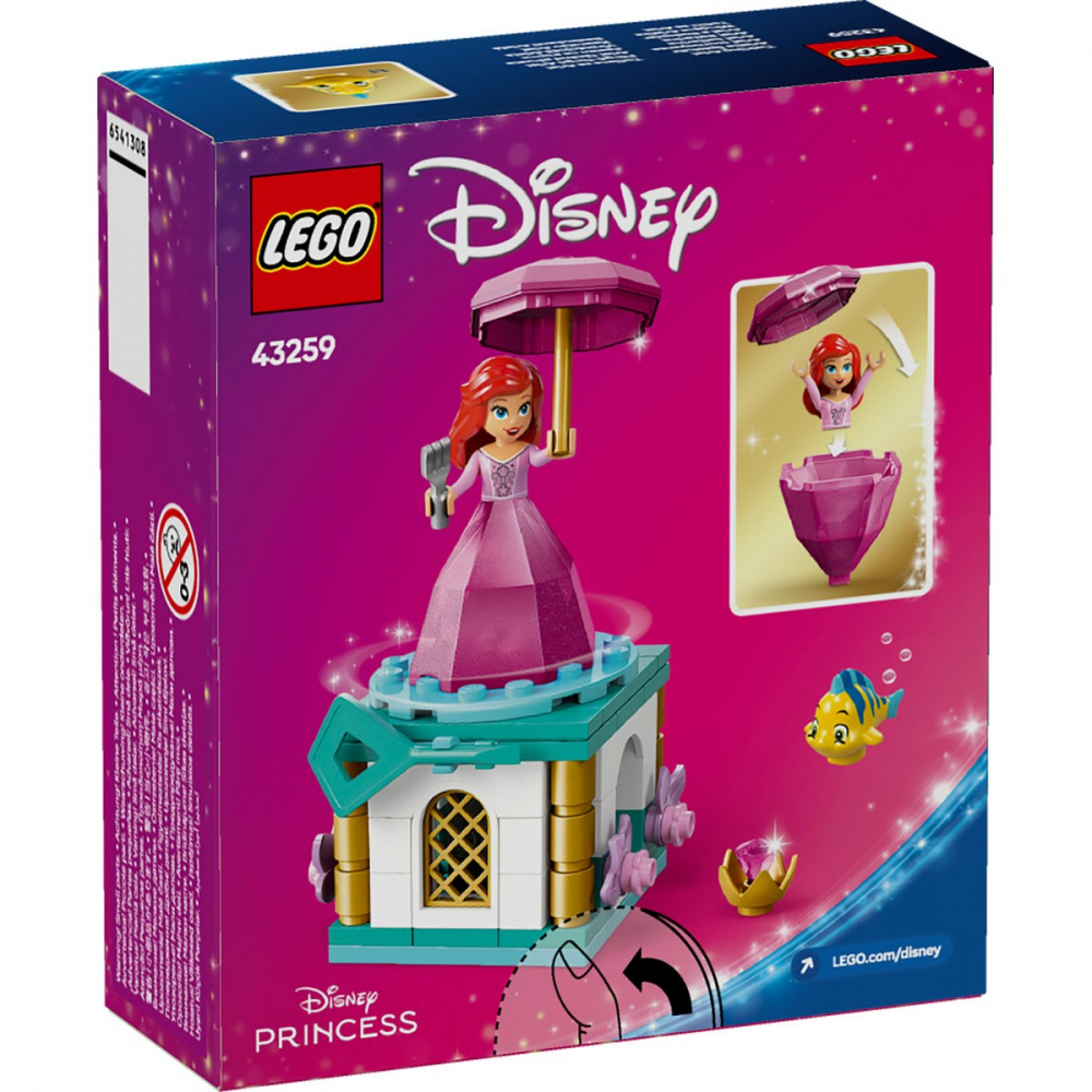 Lego disney ariel facand piruete 43259, varsta de la 5 ani la 7 ani [8]