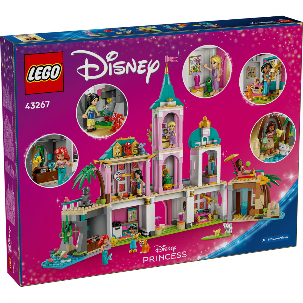  LEGO Disney Castel de prinţesă şi animăluţe regale pentru copii cu varsta de 6 + ani [3]