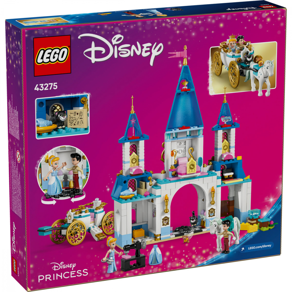 LEGO Disney Castelul si caleasca Cenusaresei, varsta de la 6 ani la 8 ani [3]