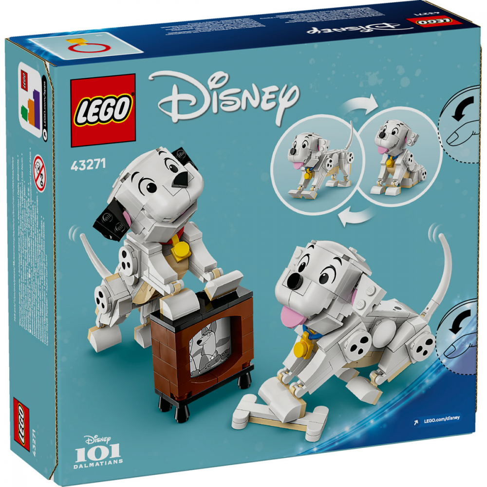  LEGO Disney Căţeluşii Lucky şi Penny din 101 dalmaţieni pentru copii cu varsta de 6 + ani [3]