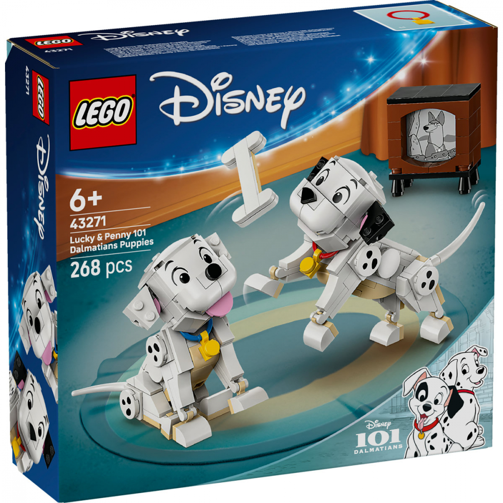  LEGO Disney Căţeluşii Lucky şi Penny din 101 dalmaţieni pentru copii cu varsta de 6 + ani [2]